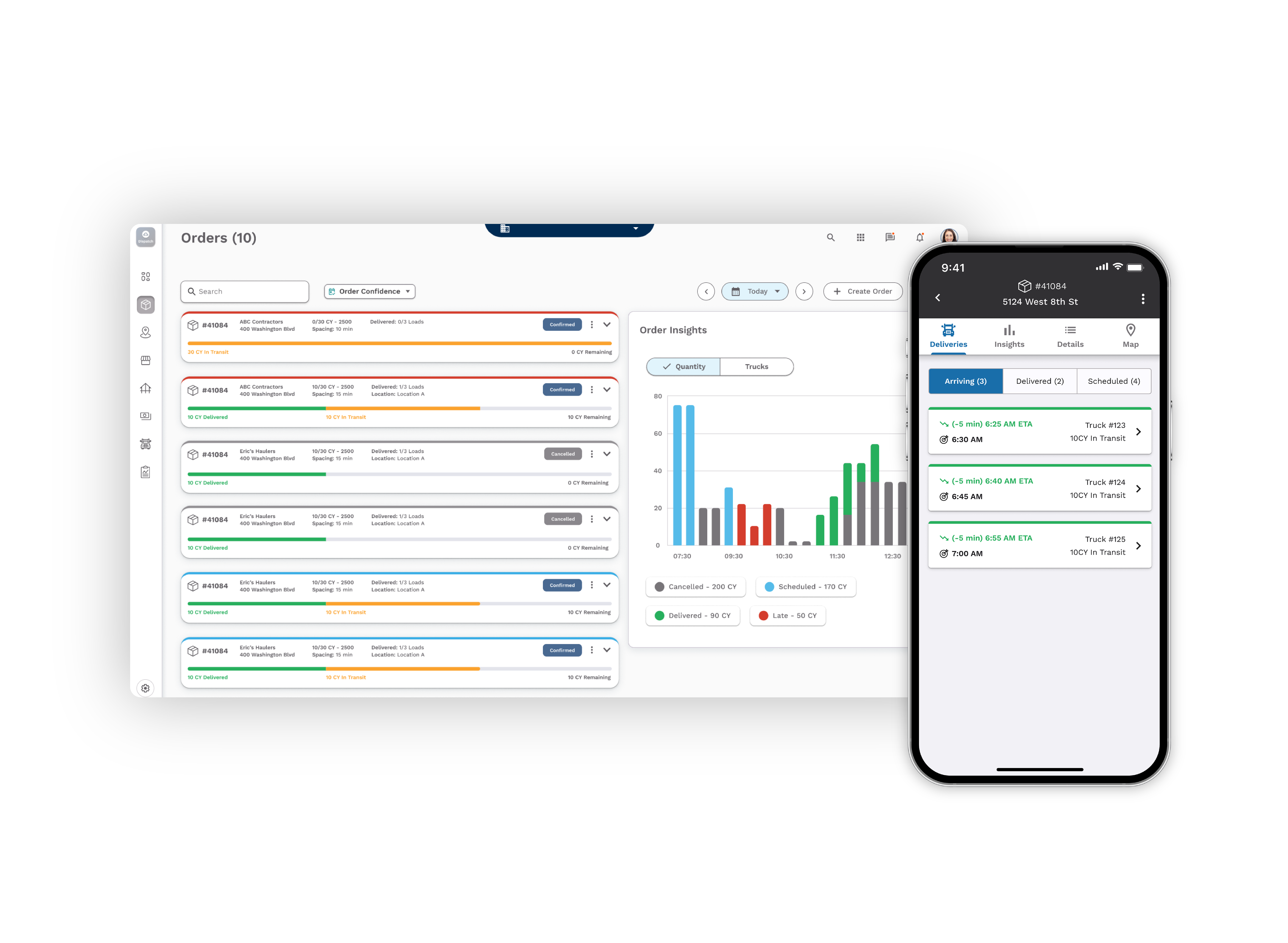 Dispatch + Customer Portal